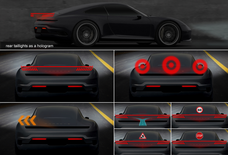 Illustration for article titled This Artist Imagines What A Future Electric Porsche 911 Could Look LikeÂ